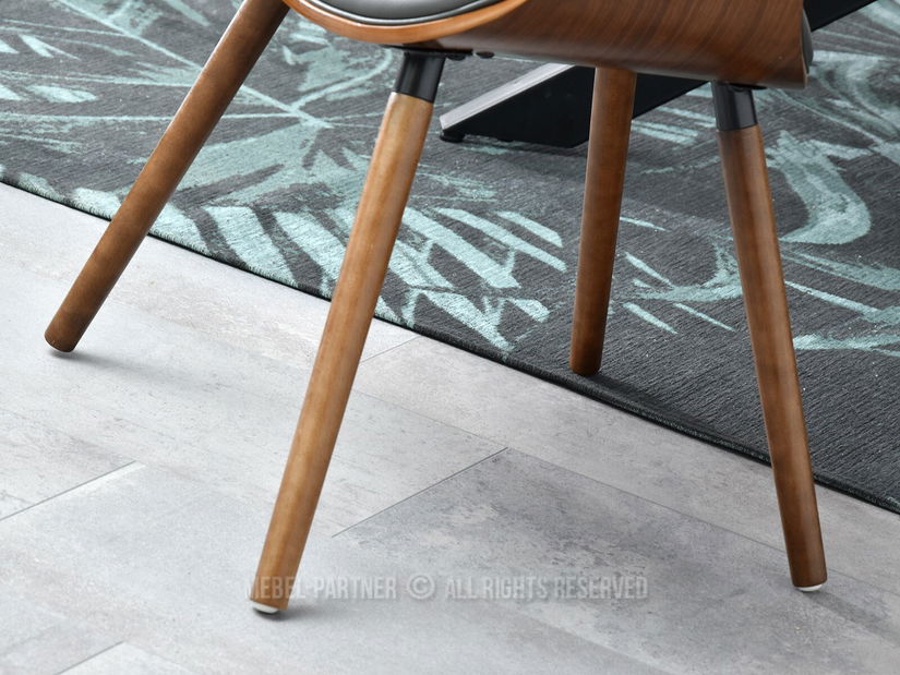 Stolička Bjorn K (sivá + orech)