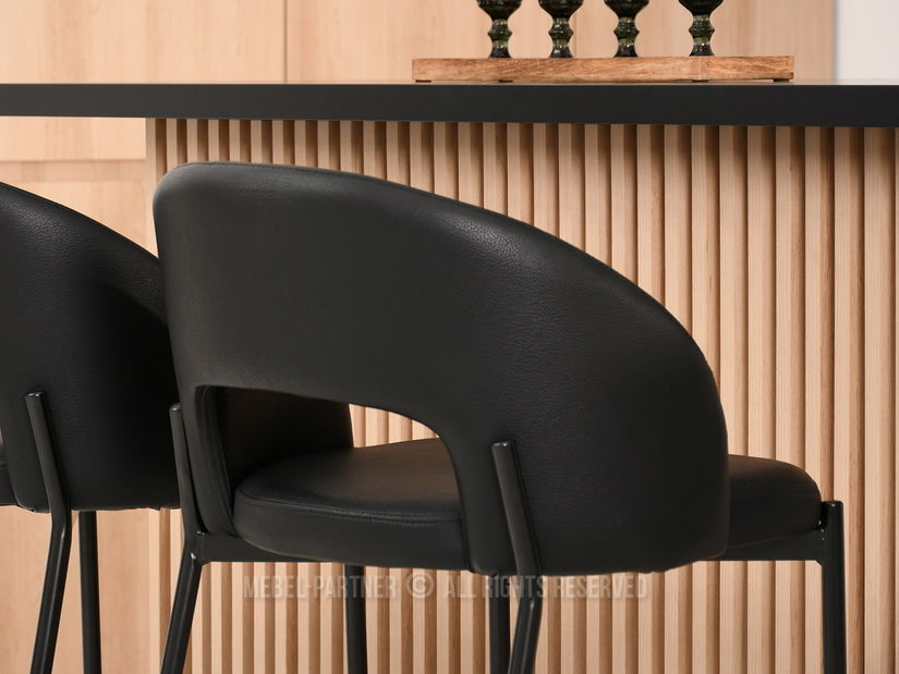 Scaun Gustav (negru)