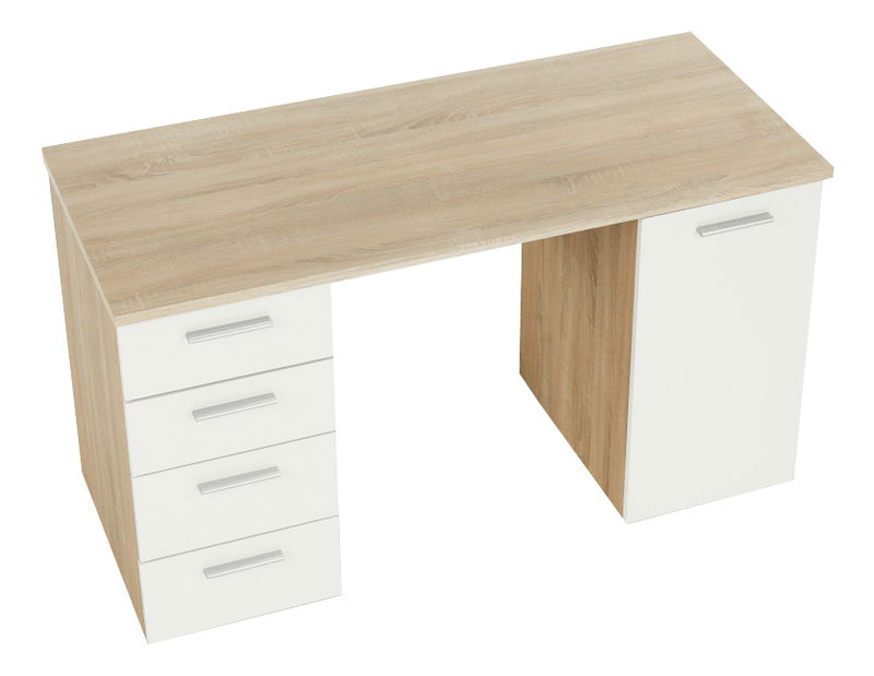 PC stolić Telur (hrast sonoma + bijela) 