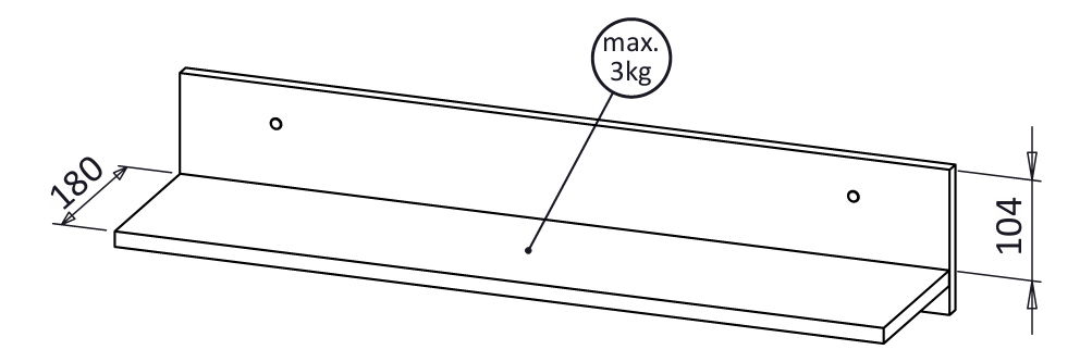 Polc Medoro ME10 (kasmír)