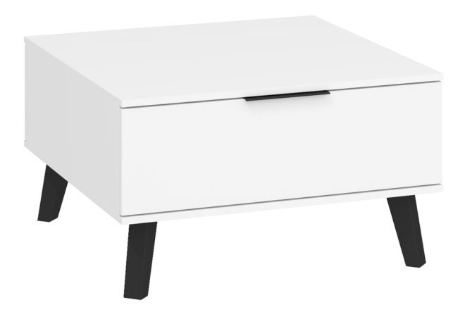 Dohányzóasztal Shela SVN-06 (fehér + fehér fényes)