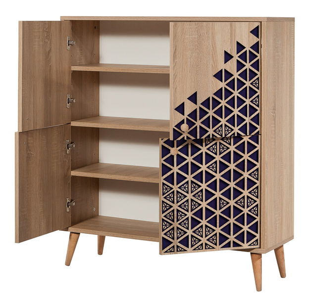 Dulap Maluxe 123 (Stejar sonoma)