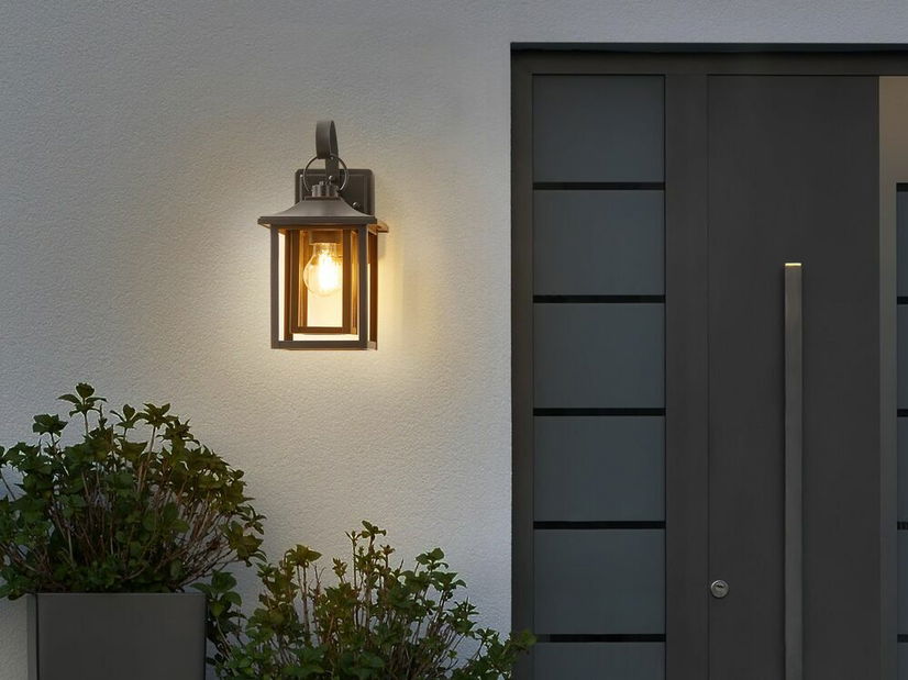 Kültéri fali lámpa Astrunes (fekete)