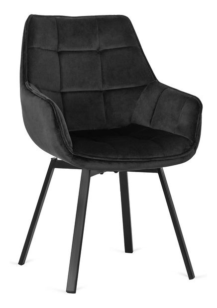 Scaun sufragerie Lamento 1 (negru) 