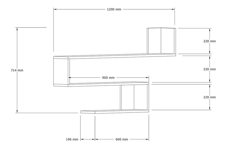 Raft Bupoda (stejar zafir) 