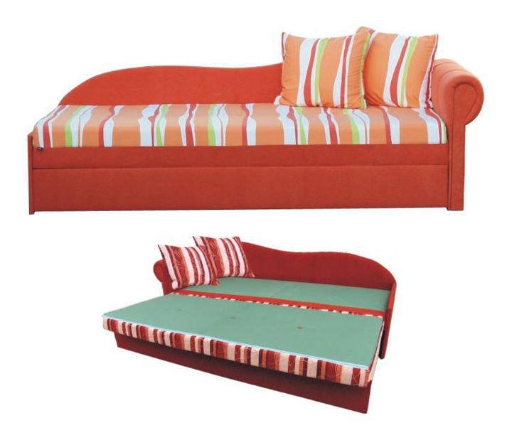 Canapea Alloa D BA14 portocaliu (D)