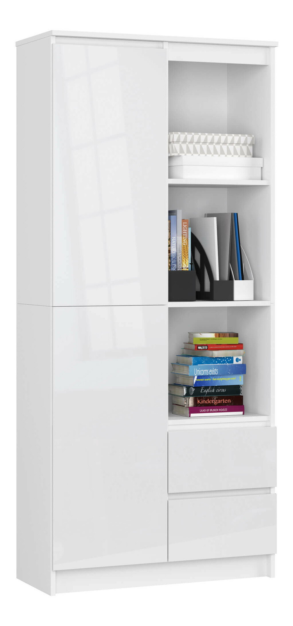 Polc Resolverse (fehér + fényes fehér)