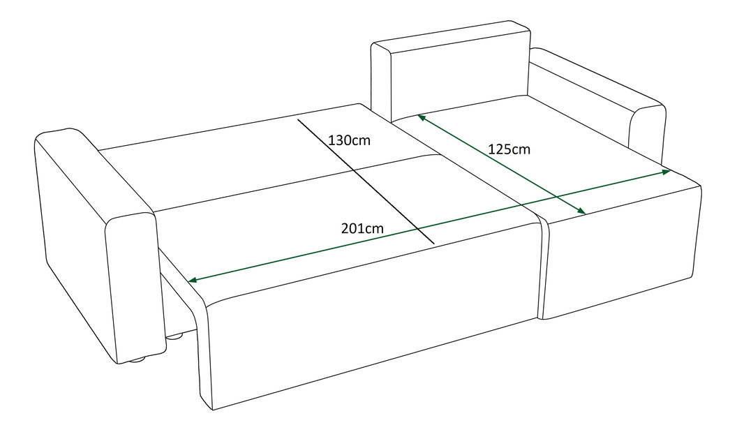 Colțar Mirage Bis Sed (gAlben) (D)