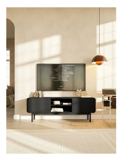 Tv szekrény/asztal Orro O6 (fekete)