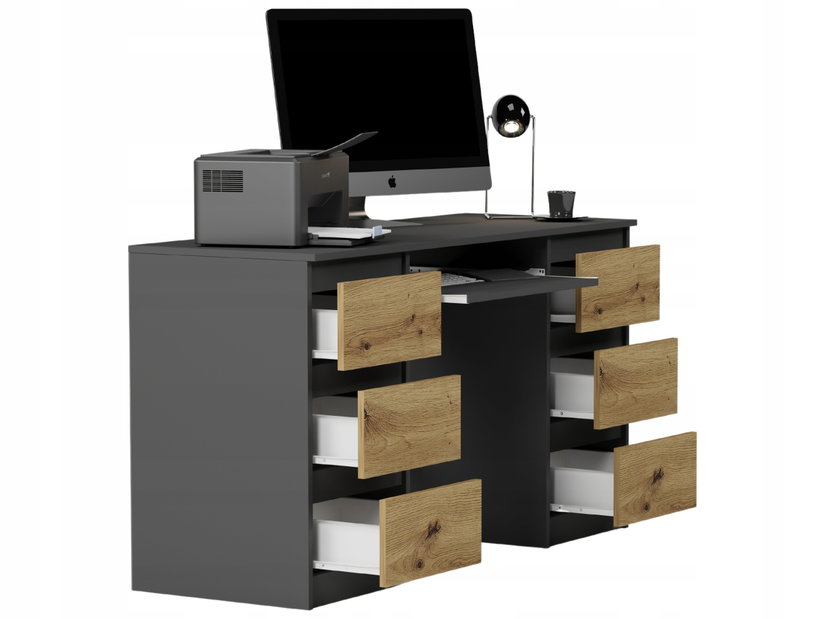 PC stol Nummek (antracit + artisan)
