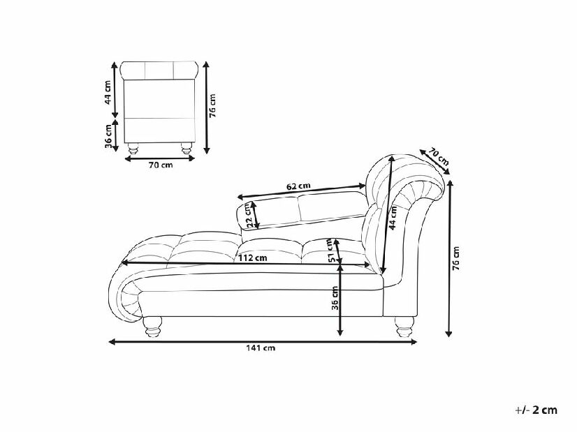 Sofa Lorza (siva)