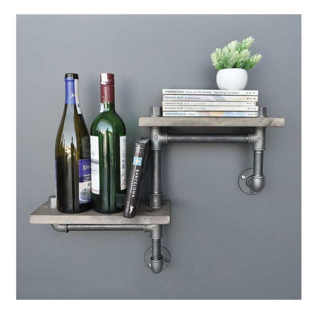 Poliță Nenanu 27 (nuc + negru)