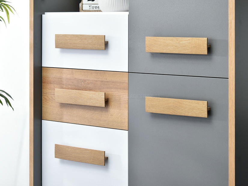 Nappali fal Semivacias 01 (fehér)