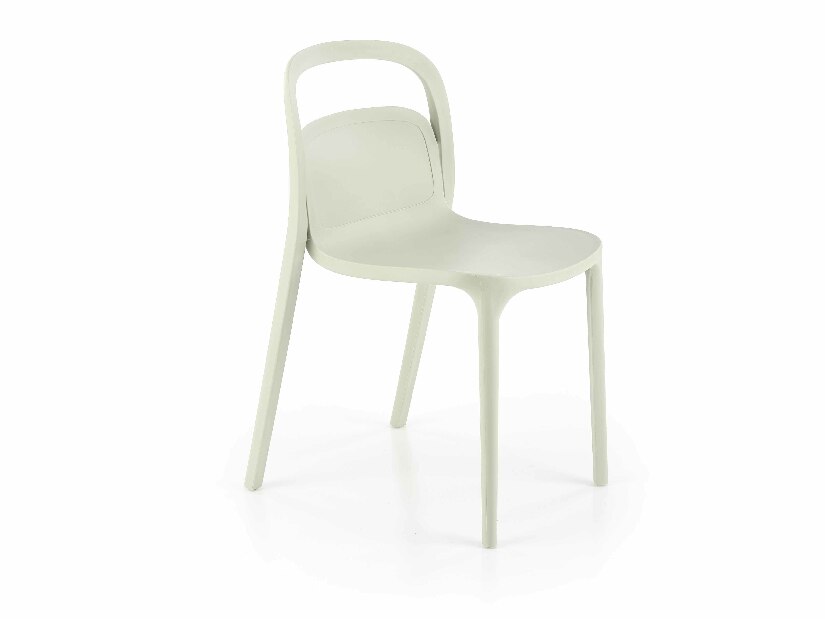 Jedálenská stolička Kloi (biela)
