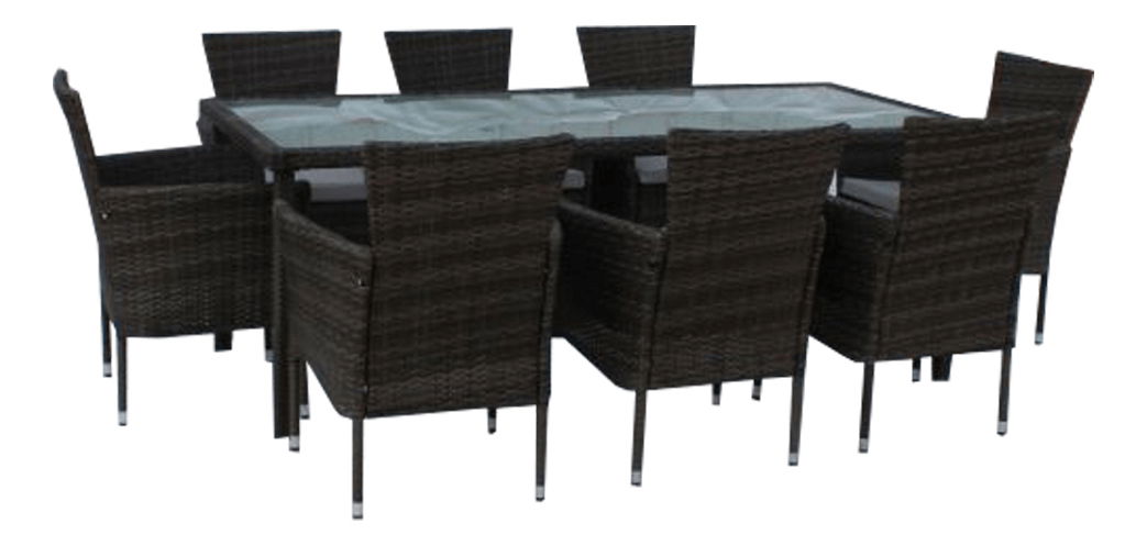 Kerti bútor Melbourne (szürke)