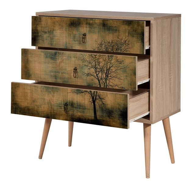 Komód Troy 729 (szonoma tölgy)