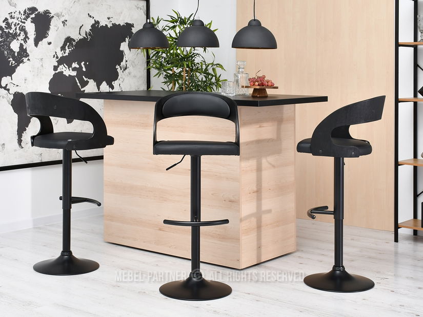 Szék Honolulu (fekete)