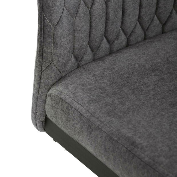 Blagovaonska stolica Desvelar (siva)