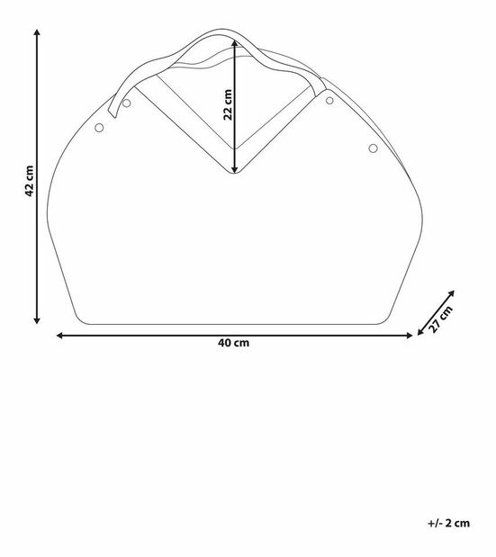Košara za pohranu Qaby (prirodna)