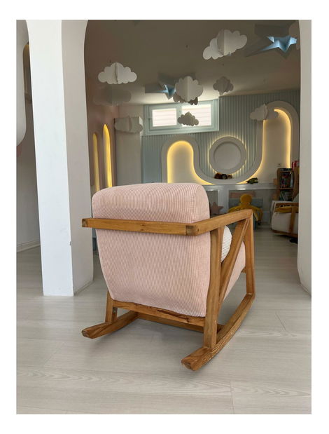 Hojdacie kreslo Nena (ružová)