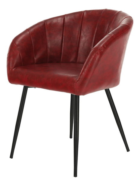 Fotoliu sufragerie (2 buc.) Fleitea (bordo) *vânzare stoc