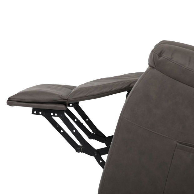 Polohovacie kreslo Turbia (hnedá)