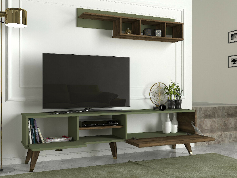 Mobilier living Hermiona (Nuc + Verde)