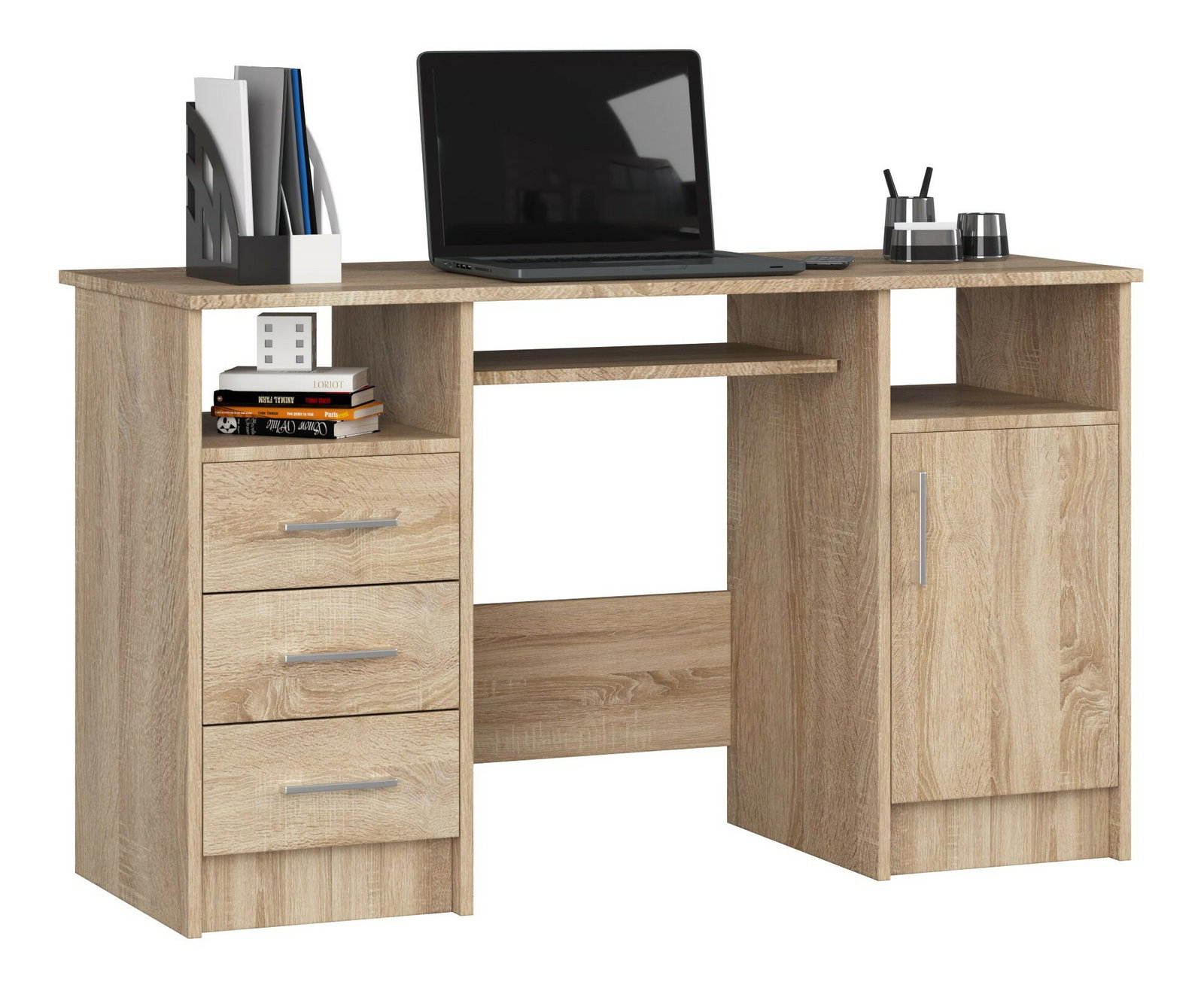 PC asztal Asegura (sonoma tölgy)