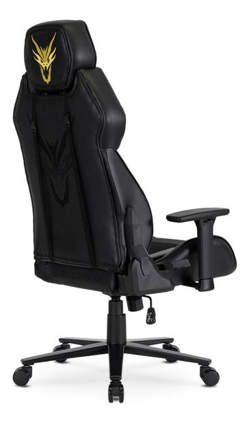 Felső fotel Nutrida (fekete + sárga) 