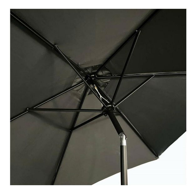 Vrtni suncobran Olivera (tamnosiva)