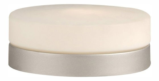 Stropné/nástenné svietidlo Opal 48401 (nikel + opál)