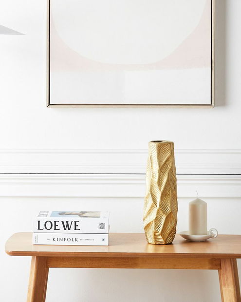 Váza Zachary (zlatá) 