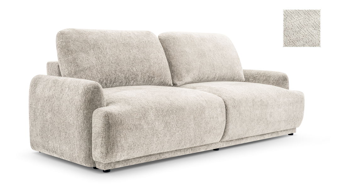 Dvojmiestna pohovka Clada (béžová)