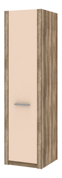 Šatníková skriňa Decodom Alex dub canyon + piesok