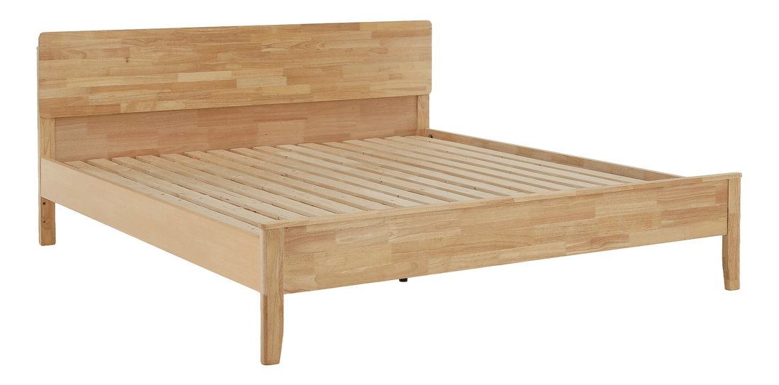 Pat matrimonial 180 cm Novedades (natural) (cu somieră)
