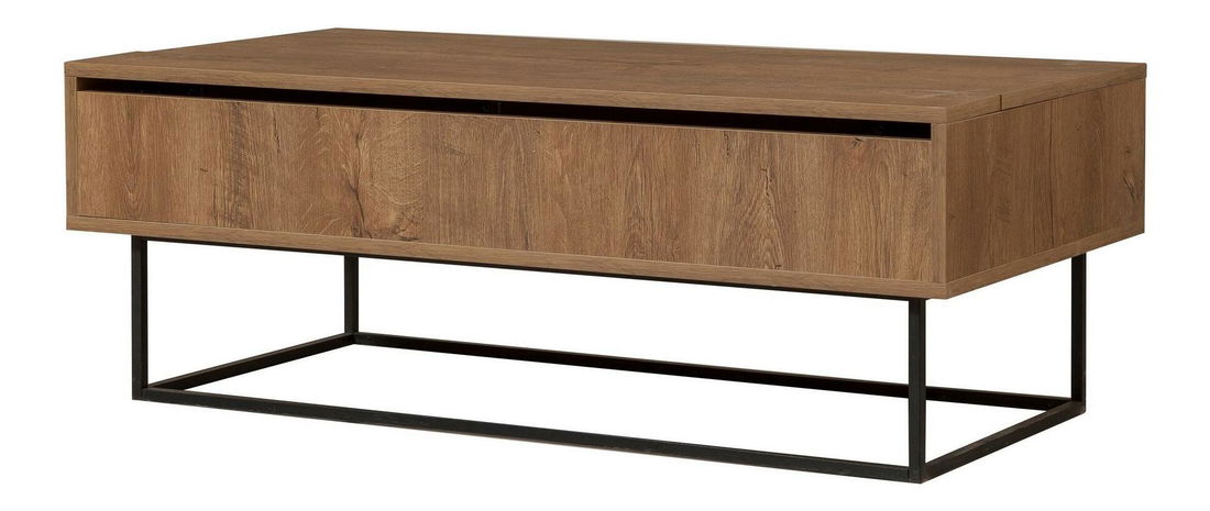 Set mobilier living Laxi 26 (nuc + negru)