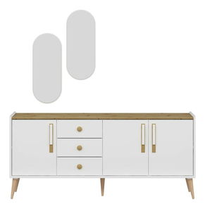 Komód Mitriasso (fehér)