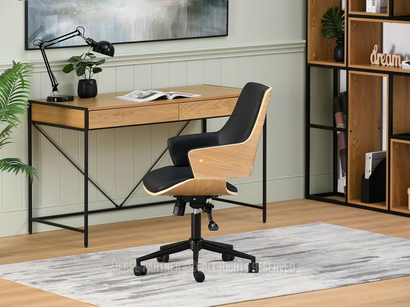 Scaun Oscaro (stejar negru + negru)