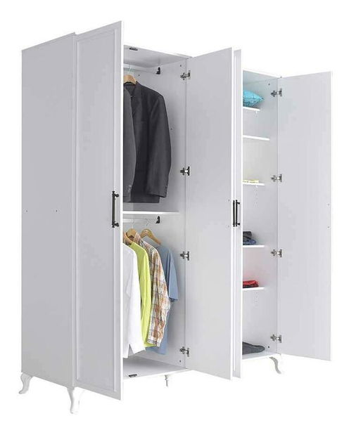 Šatníková skriňa Gefarotta 1 (biela)