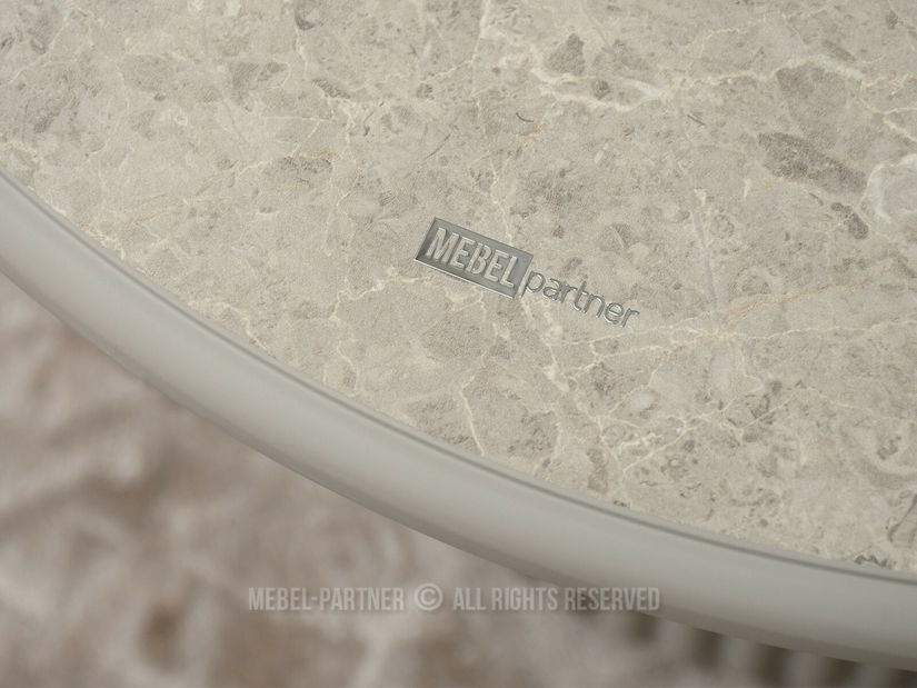 Stolić za kavu Decimo (mramor + siva)