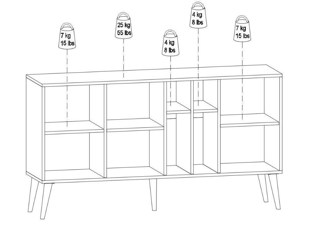 Ormarić Voltage (atlantski bor)