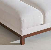 Canapea futon Woodrow (Alb) (S)