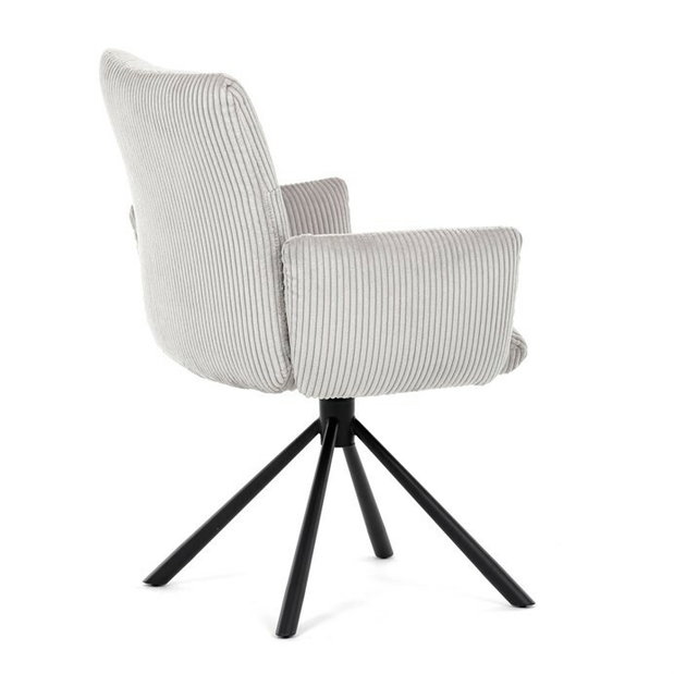 Jedálenská stolička Daston (krémová)