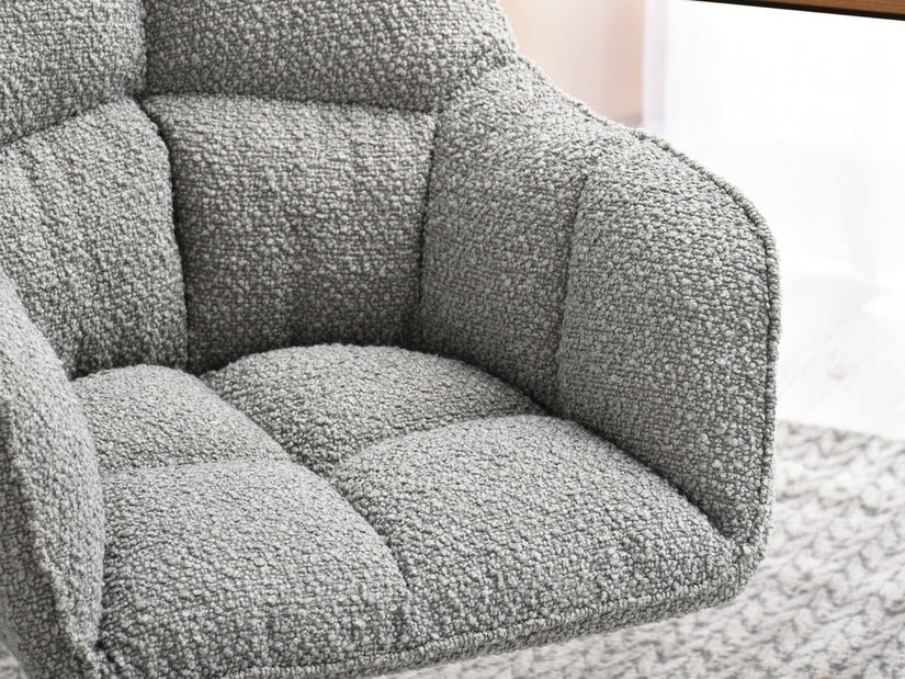 Fotoliu Island (gri + auriu)