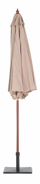 Umbrelă de grădină 270 cm TRATORIA II (lemn) (bej nisipiu)