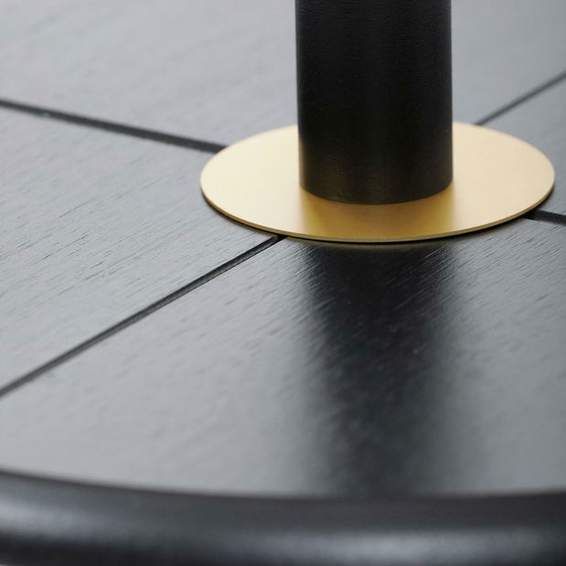 Vešiak Demonios (čierna + zlatá)