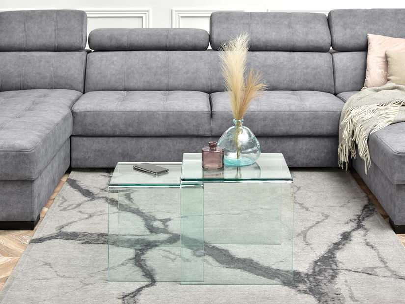 Măsuță de cafea Duvo (transparent )