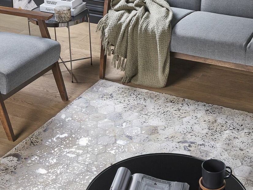 Covor 140x200 cm BAKY (argintiu)