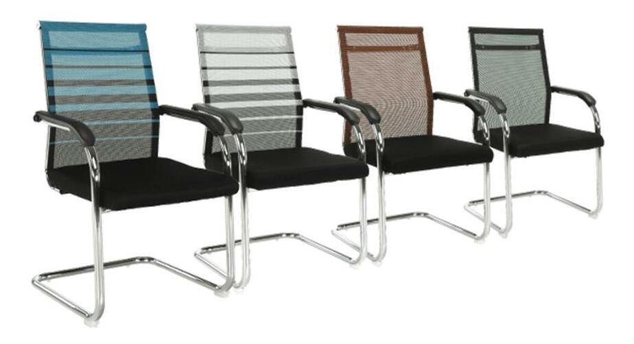 Scaun de conferință Ertozinenca (gri + negru) 