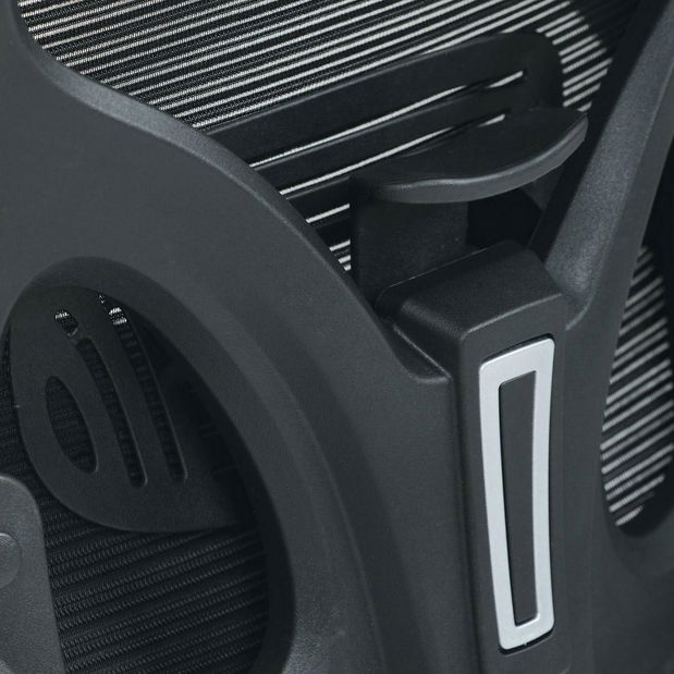 Kancelárska stolička Kuomintang (čierna)